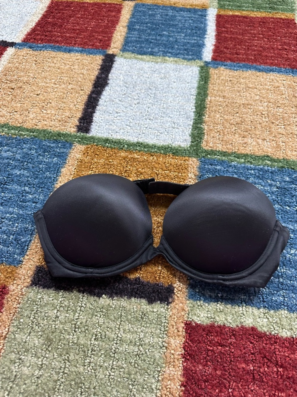 Victoria's Secret Black Strapless Push-Up Bra